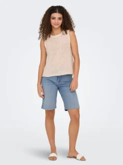 ONLMADISON Høy midje Regular Fit Denimshorts