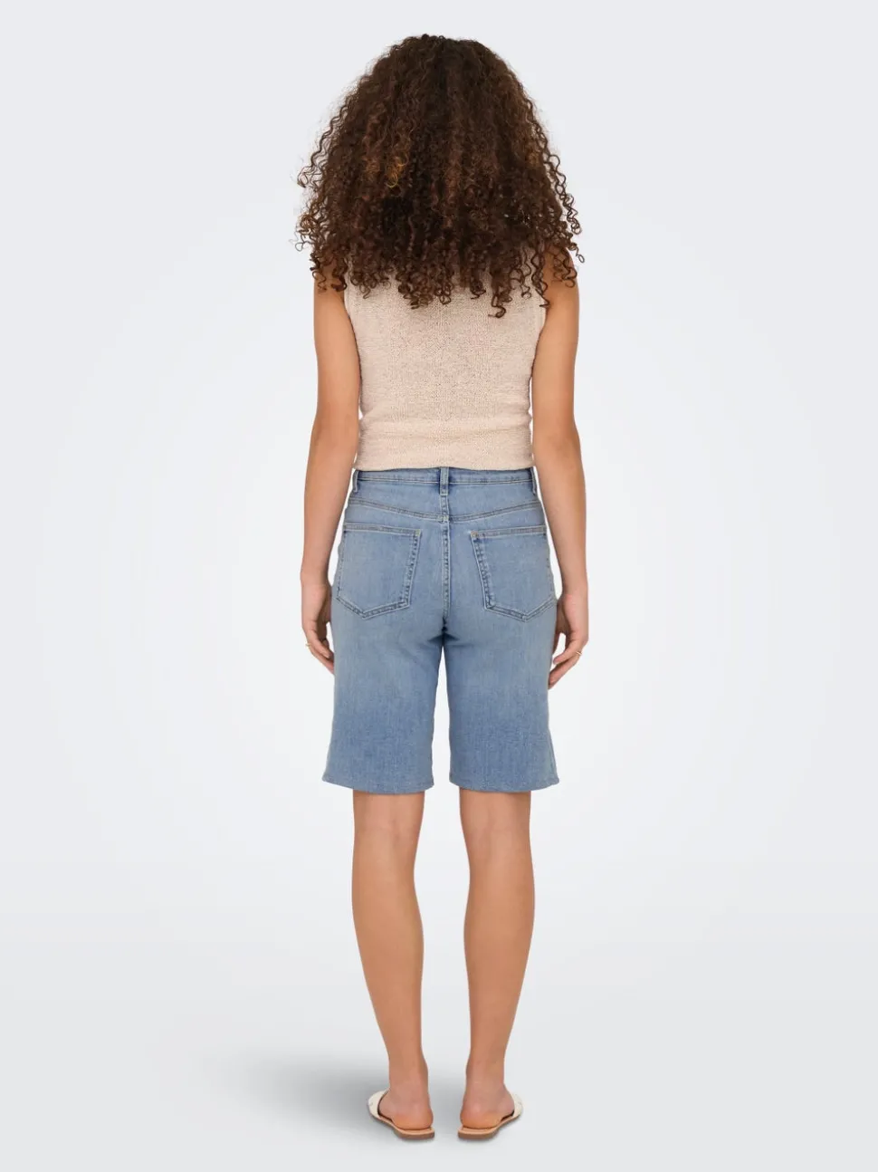 ONLMADISON Høy midje Regular Fit Denimshorts