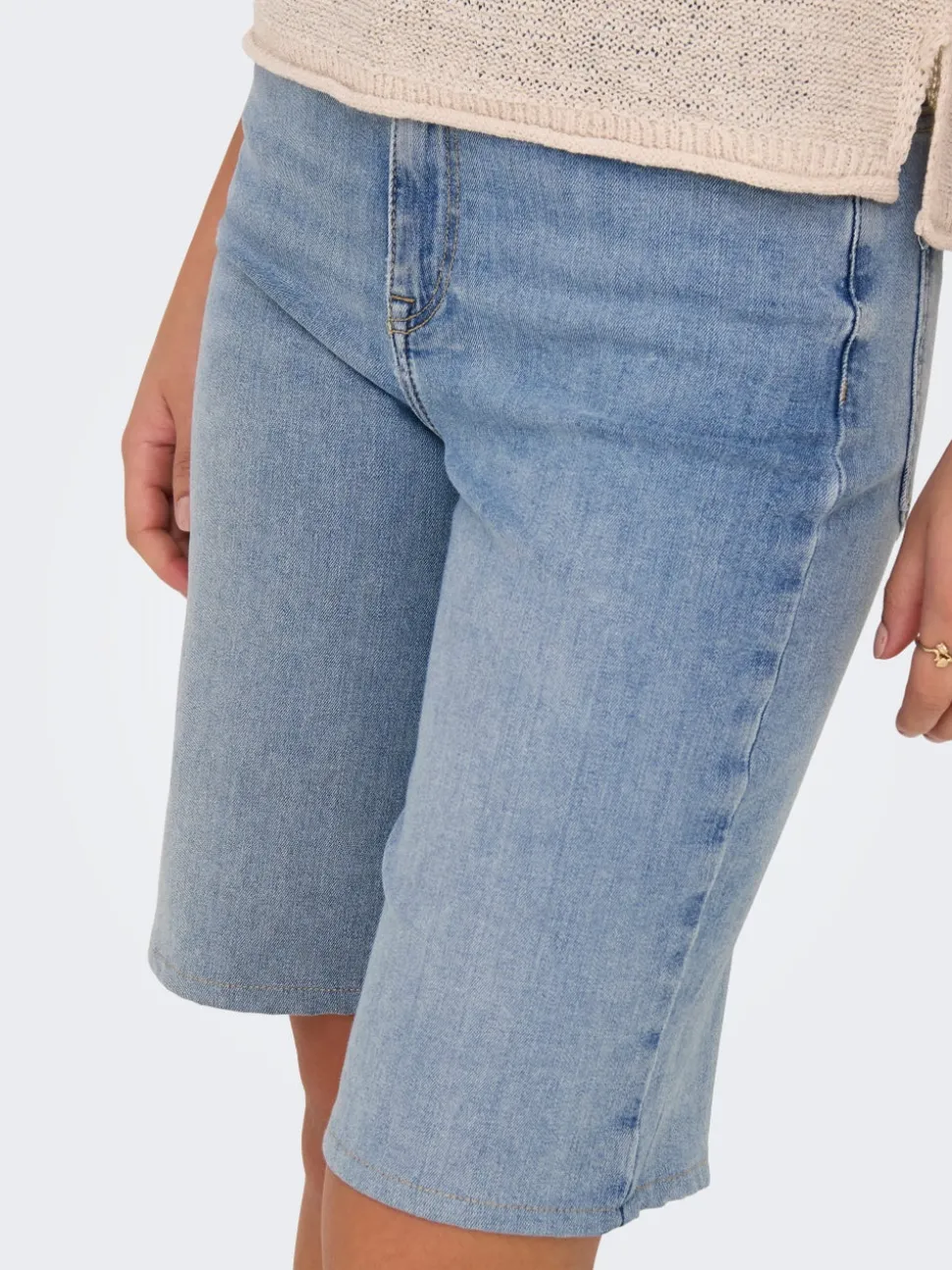 ONLMADISON Høy midje Regular Fit Denimshorts