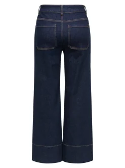 ONLMADISON Høy midje Wide Leg Fit Cropped Jeans