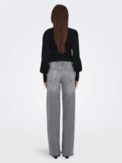 ONLMADISON Høy midje Wide Leg Fit Jeans
