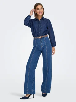 ONLMADISON Høy midje Wide Leg Fit Jeans