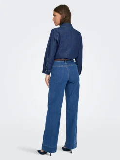 ONLMADISON Høy midje Wide Leg Fit Jeans