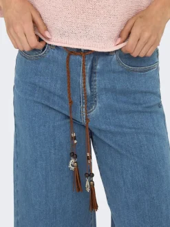 ONLMADISON Høy midje Wide Leg Fit Cropped Jeans
