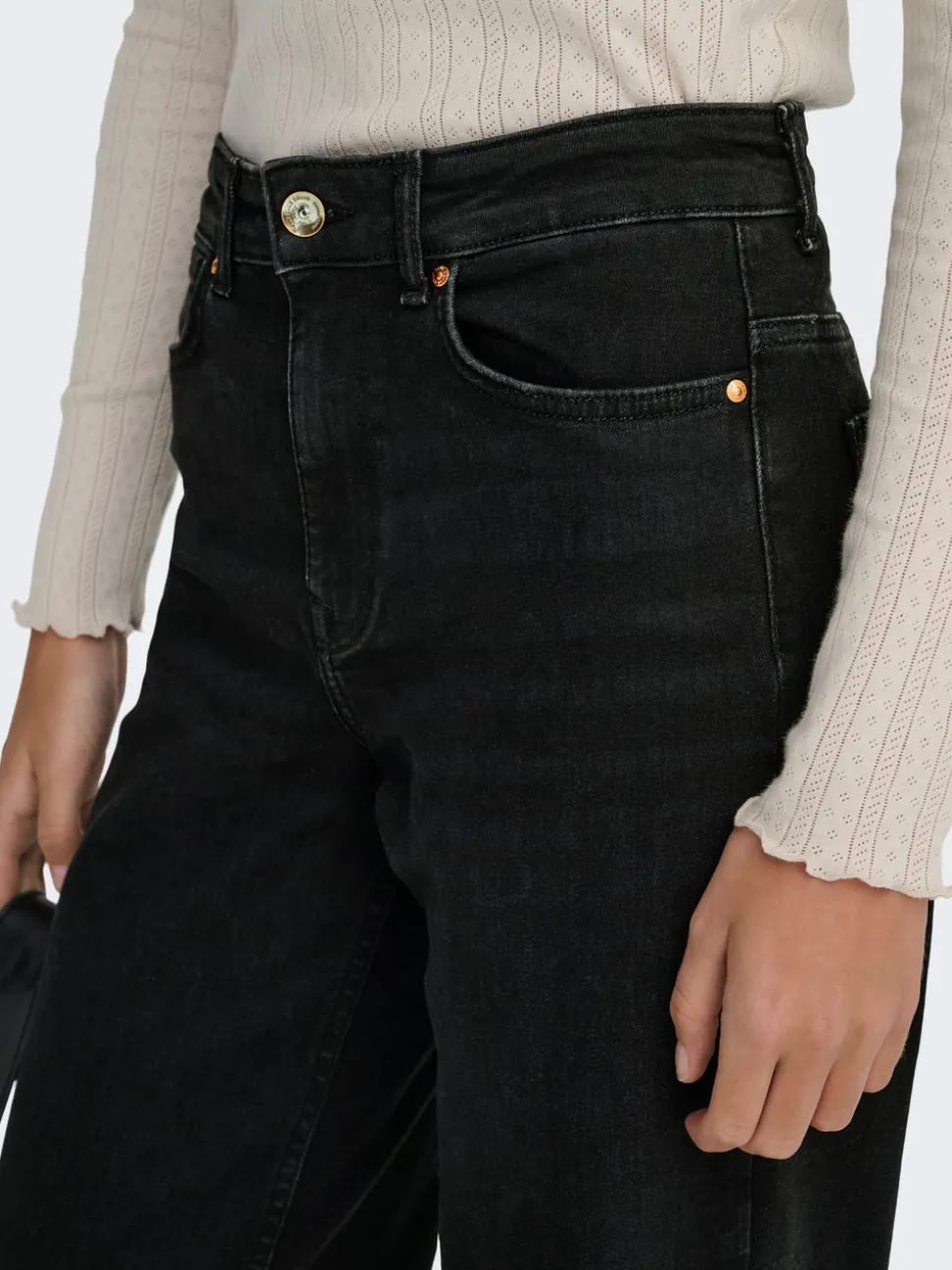ONLMADISON Høy midje Wide Leg Fit Jeans