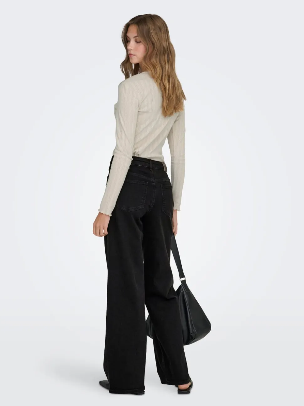 ONLMADISON Høy midje Wide Leg Fit Jeans