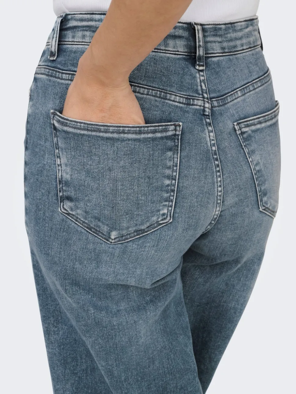 ONLMADISON Høy midje Wide Leg Fit Jeans