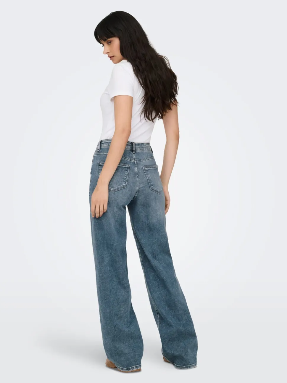 ONLMADISON Høy midje Wide Leg Fit Jeans