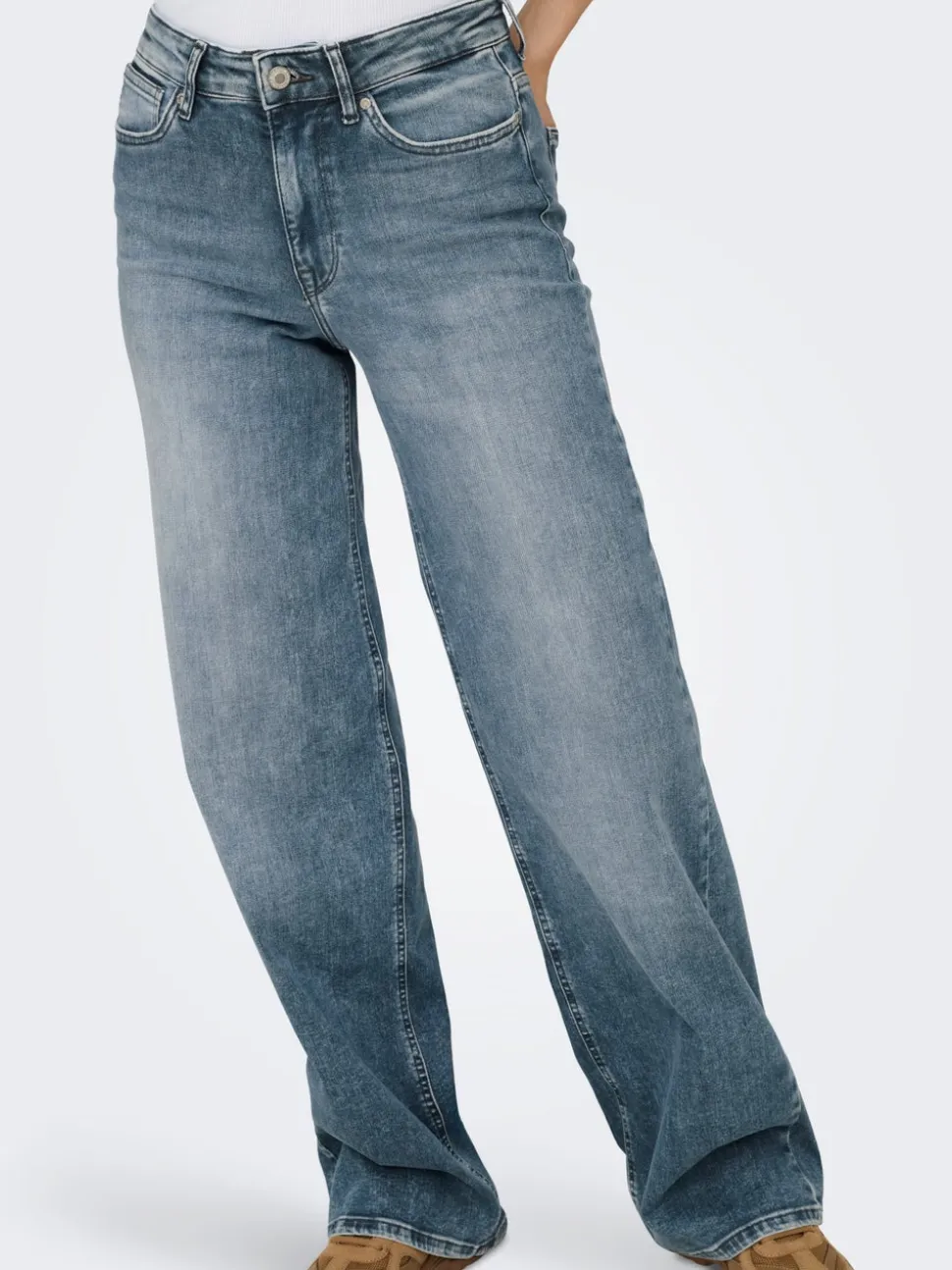 ONLMADISON Høy midje Wide Leg Fit Jeans