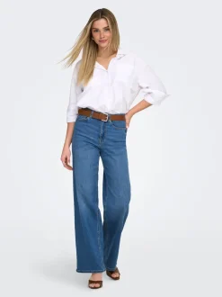 ONLMADISON Høy midje Wide Leg Fit Jeans