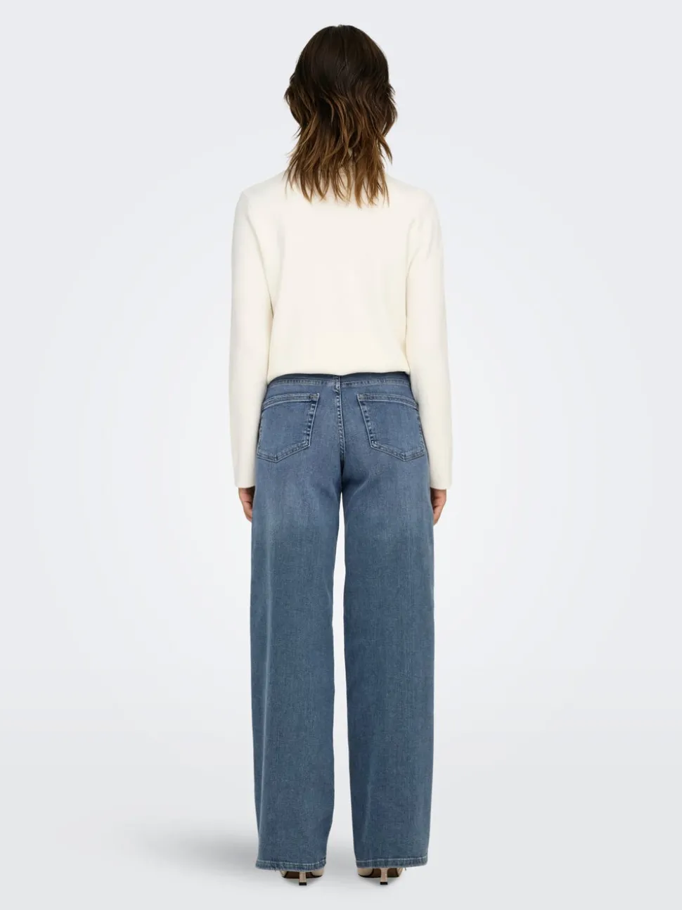 ONLMADISON Høy midje Wide Leg Fit Jeans