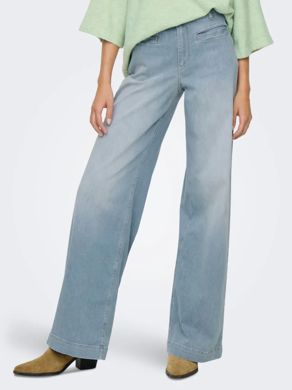 ONLMADISON Høy midje Wide Leg Fit Jeans