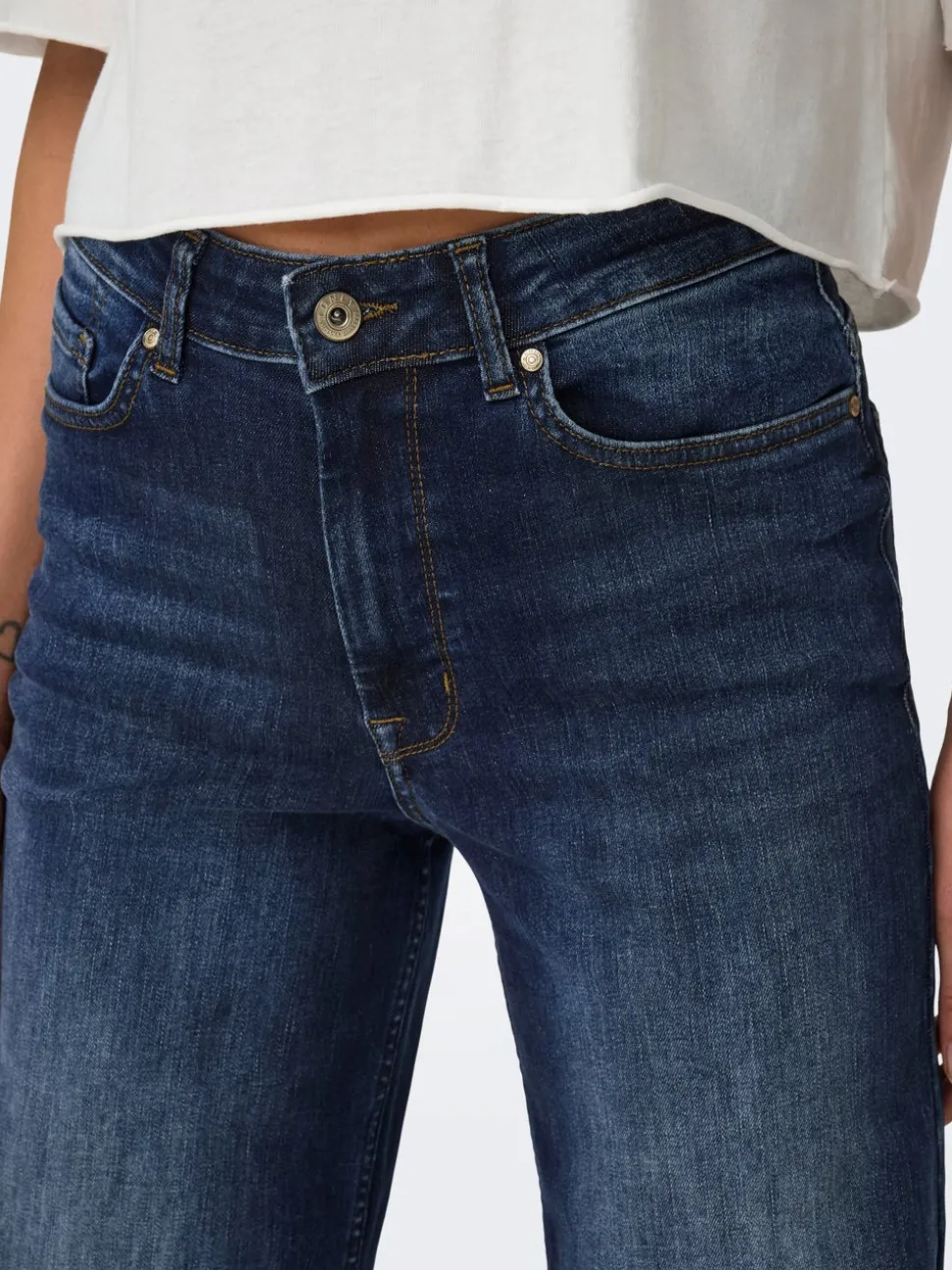 ONLMADISON Høy midje Wide Leg Fit Jeans