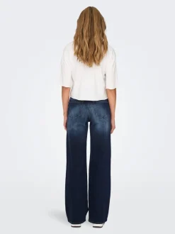 ONLMADISON Høy midje Wide Leg Fit Jeans