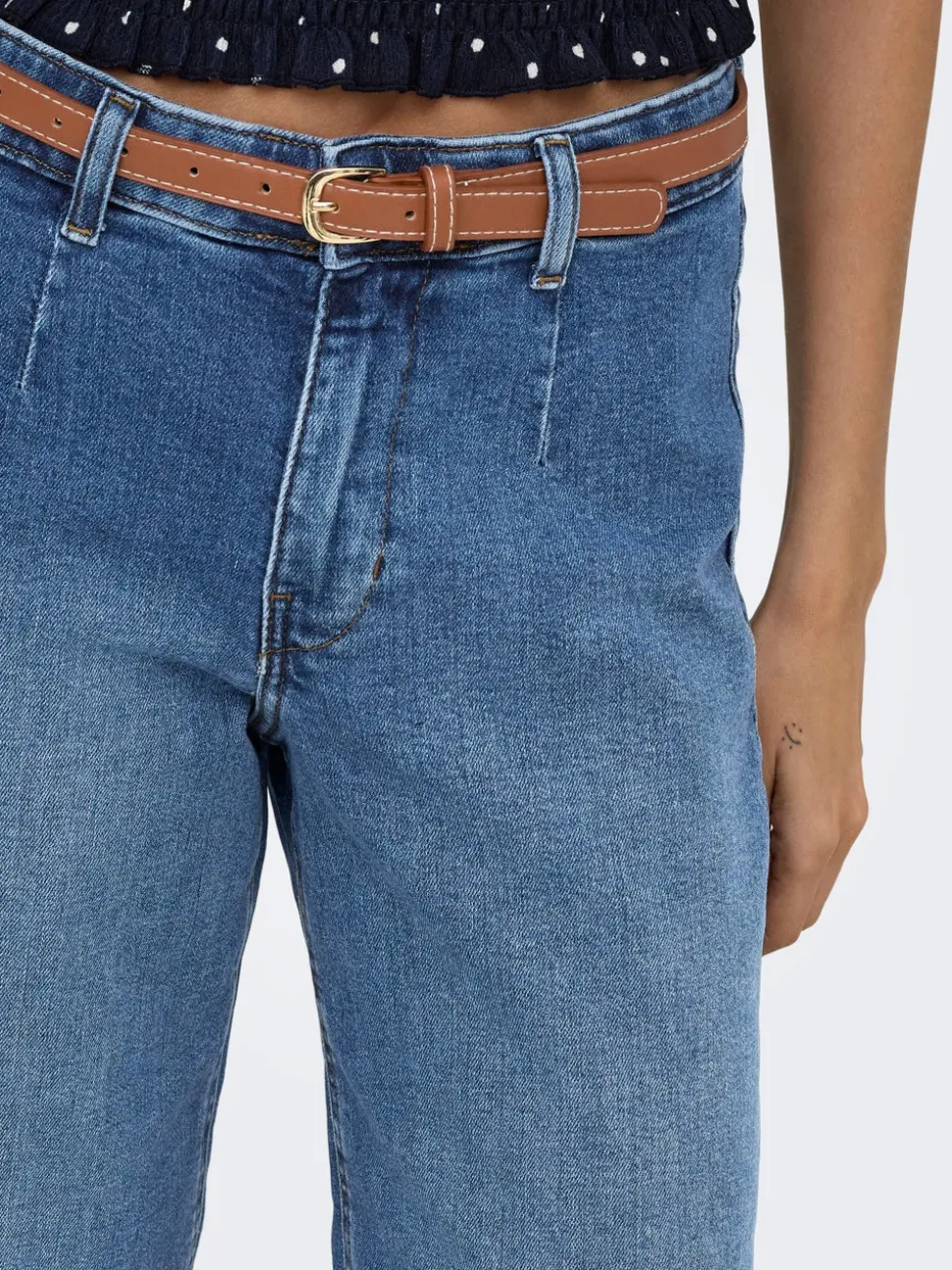 ONLMADISON Høy midje Wide Leg Fit Jeans
