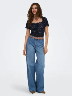 ONLMADISON Høy midje Wide Leg Fit Jeans