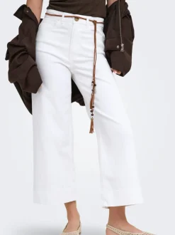 ONLMADISON Høy midje Wide Leg Fit Cropped Jeans