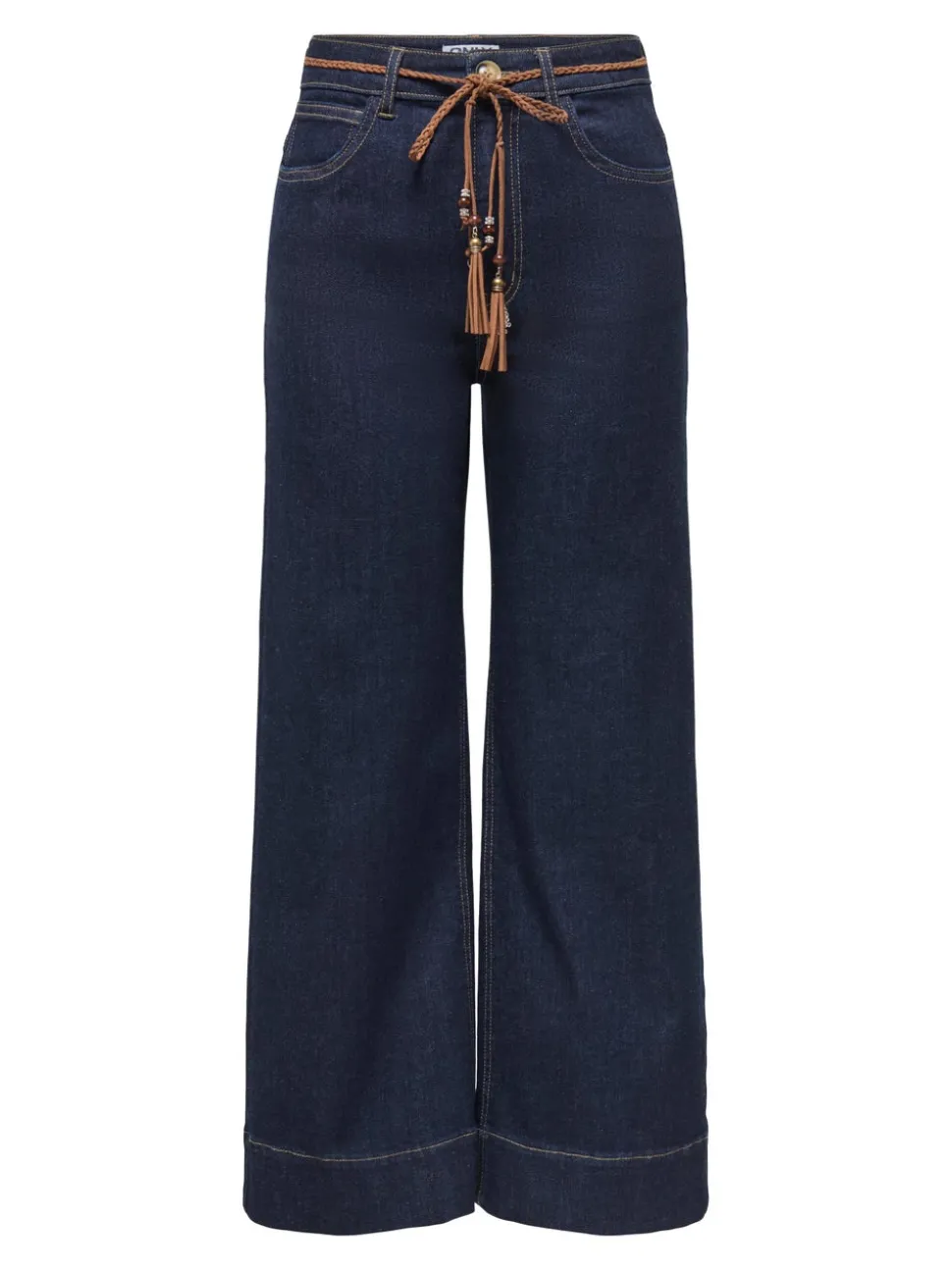 ONLMADISON Høy midje Wide Leg Fit Cropped Jeans