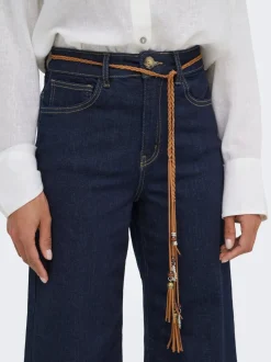 ONLMADISON Høy midje Wide Leg Fit Cropped Jeans