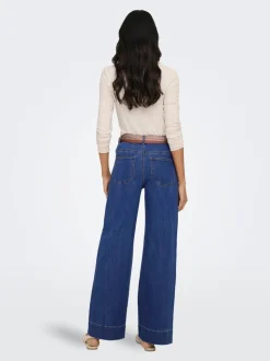 ONLMADISON Høy midje Wide Leg Fit Jeans