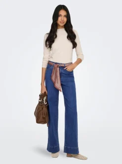 ONLMADISON Høy midje Wide Leg Fit Jeans