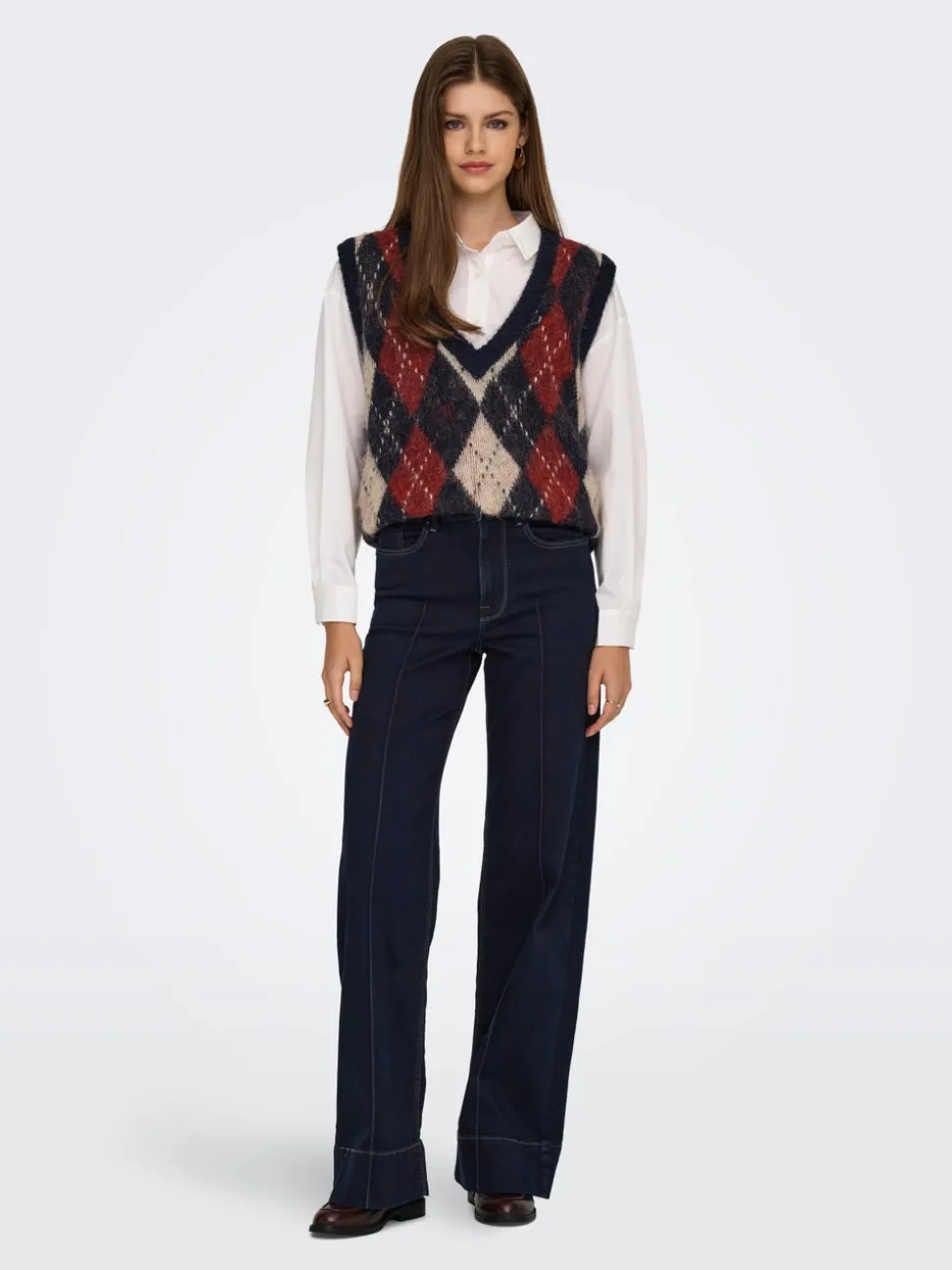 ONLMADISON Høy midje Wide Leg Fit Jeans