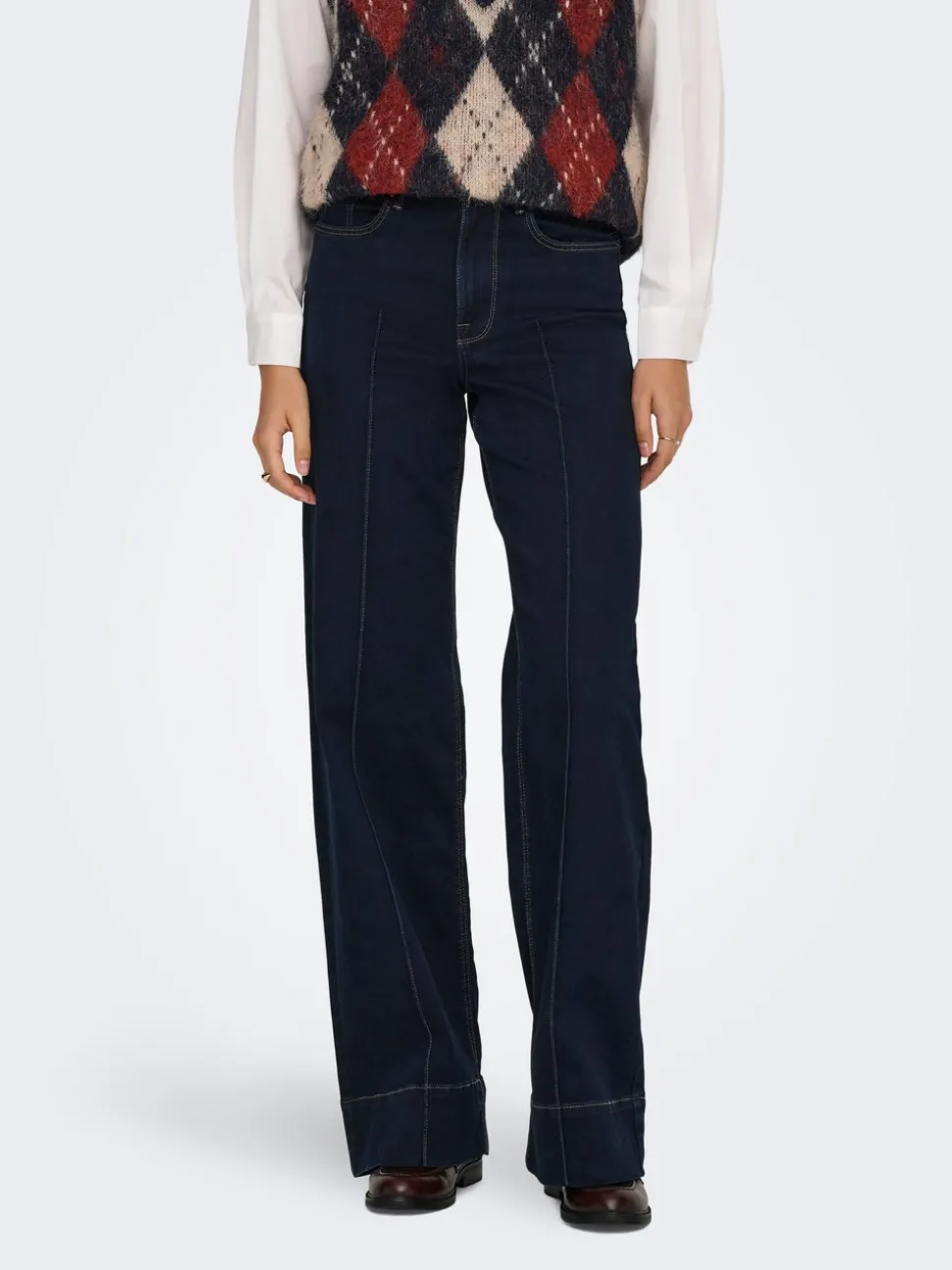 ONLMADISON Høy midje Wide Leg Fit Jeans