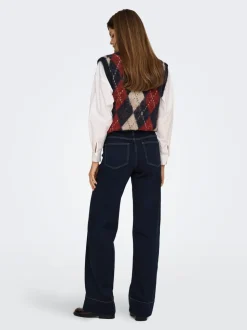 ONLMADISON Høy midje Wide Leg Fit Jeans
