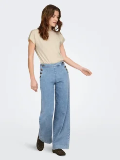 ONLMADISON Høy midje Wide Leg Fit Jeans