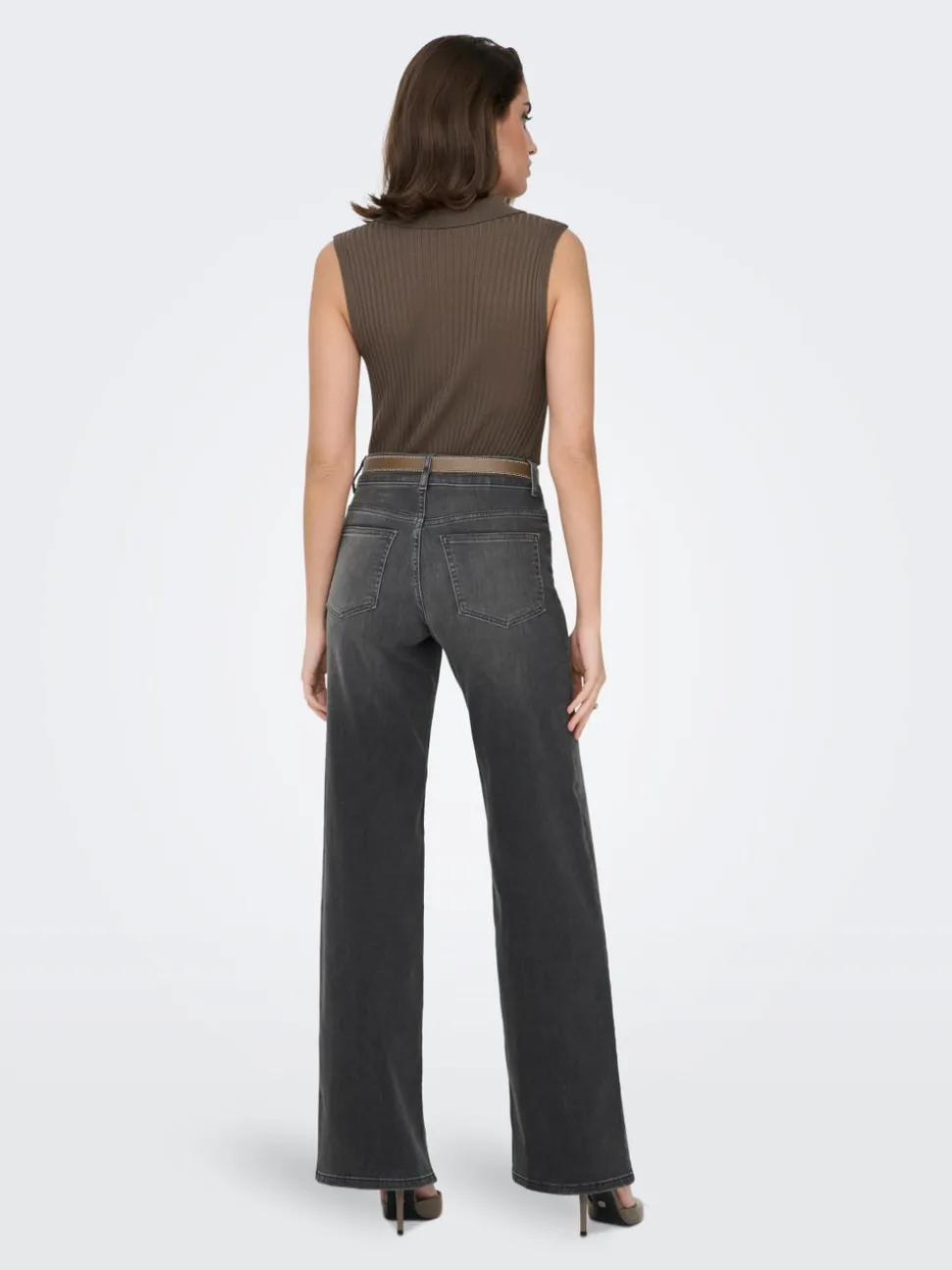 ONLMADISON Høy midje Wide Leg Fit Jeans