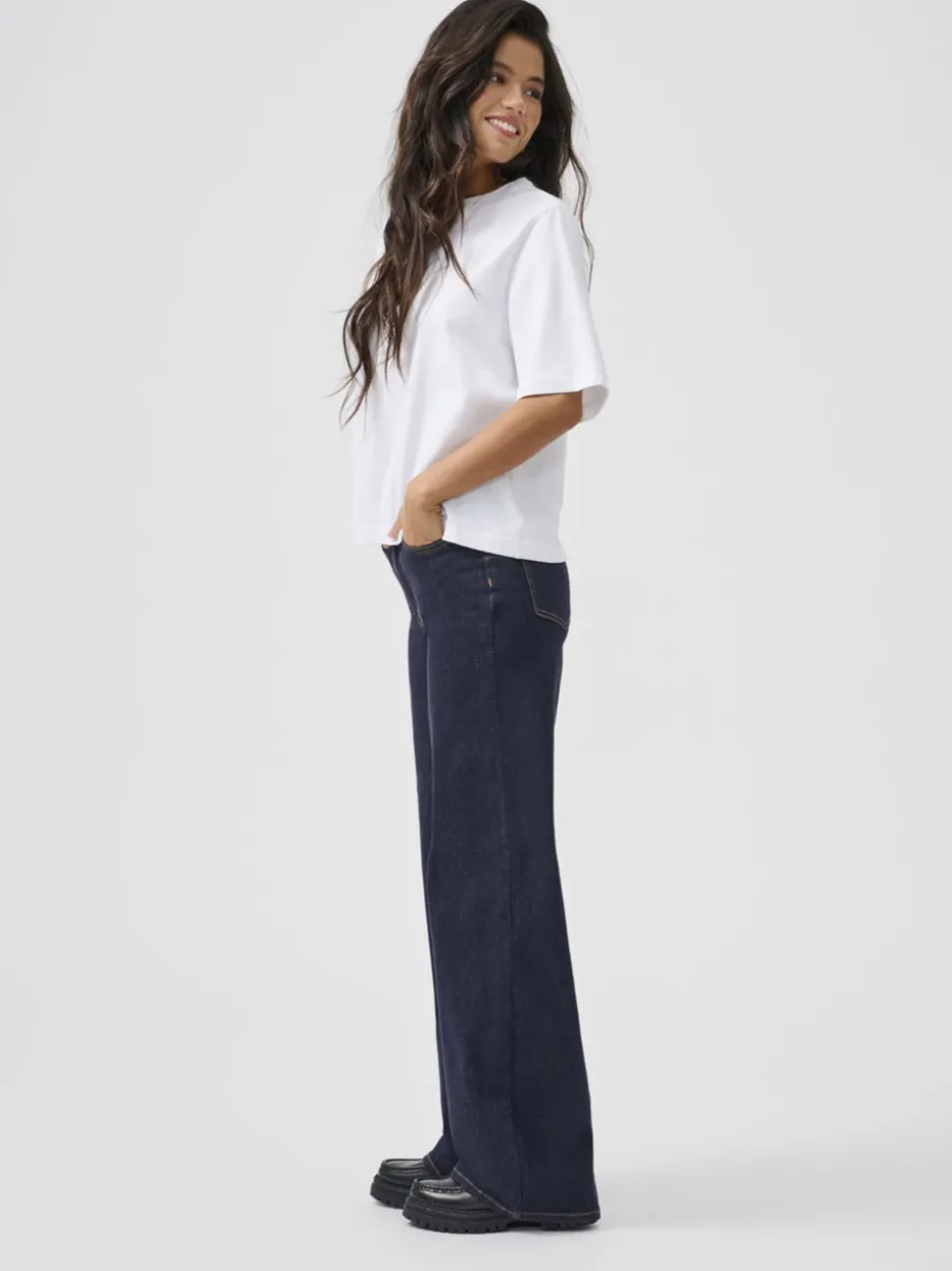 ONLMADISON Høy midje Wide Leg Fit Jeans