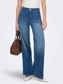 ONLMADISON Høy midje Wide Leg Fit Jeans