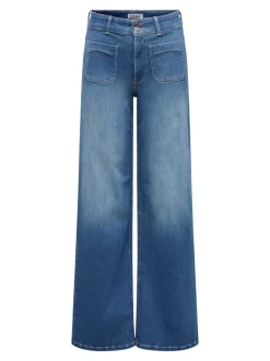ONLMADISON Høy midje Wide Leg Fit Jeans