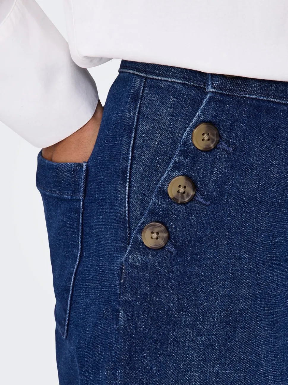 ONLMADISON Høy midje Wide Leg Fit Jeans