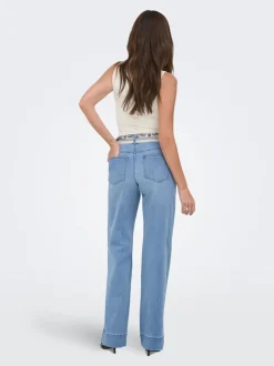 ONLMADISON Høy midje Wide Leg Fit Jeans