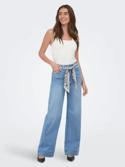 ONLMADISON Høy midje Wide Leg Fit Jeans