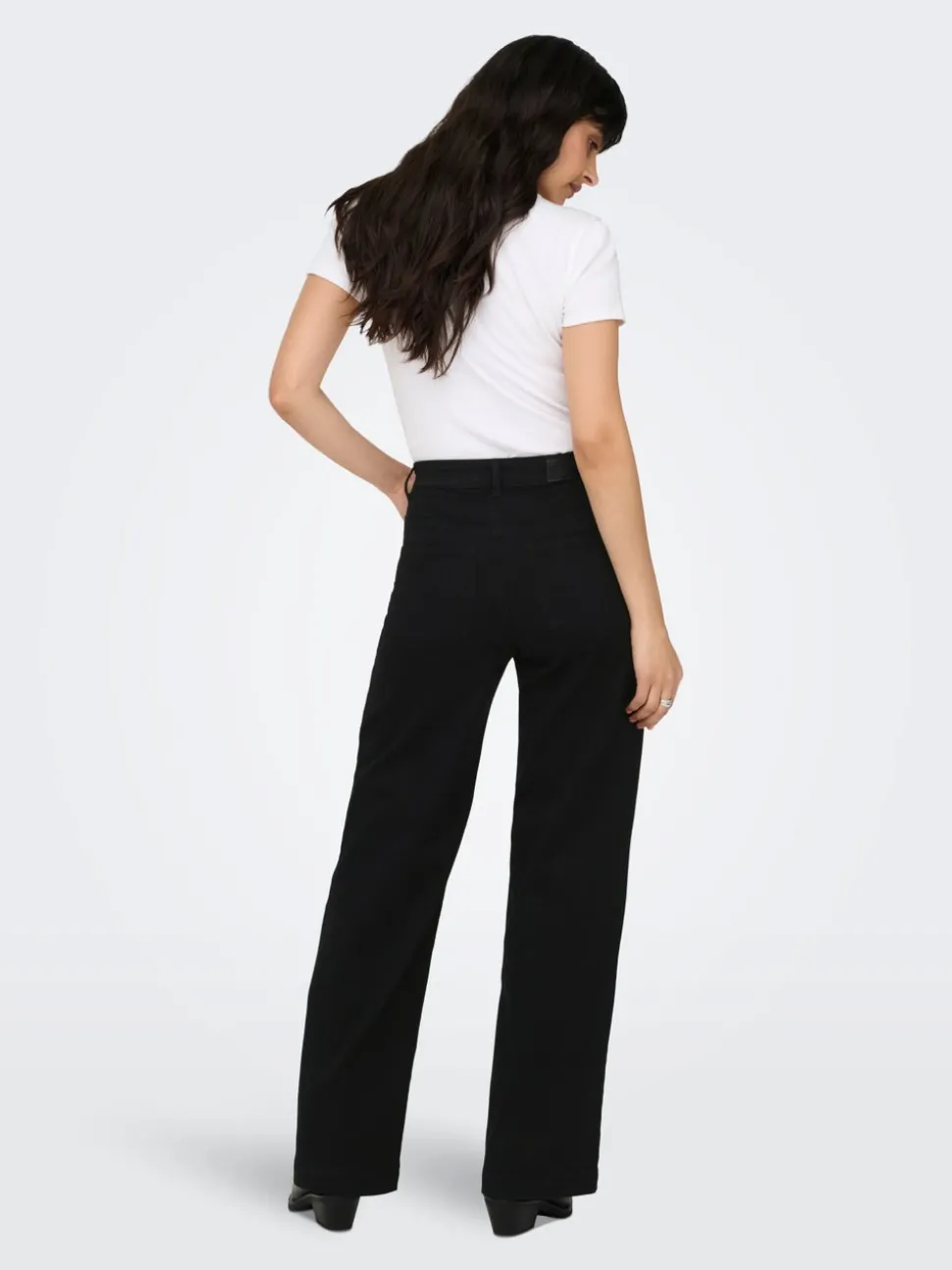 ONLMADISON-ROYAL Høy midje Wide Leg Fit Jeans