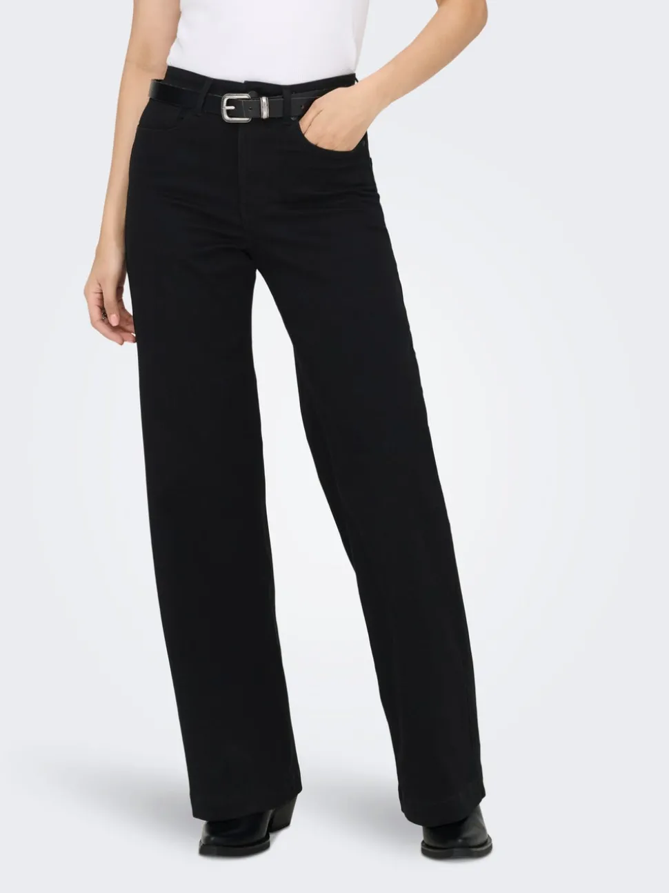 ONLMADISON-ROYAL Høy midje Wide Leg Fit Jeans