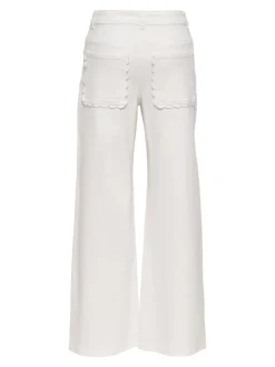 ONLMADISON-SILLE Høy midje Wide Leg Fit Jeans