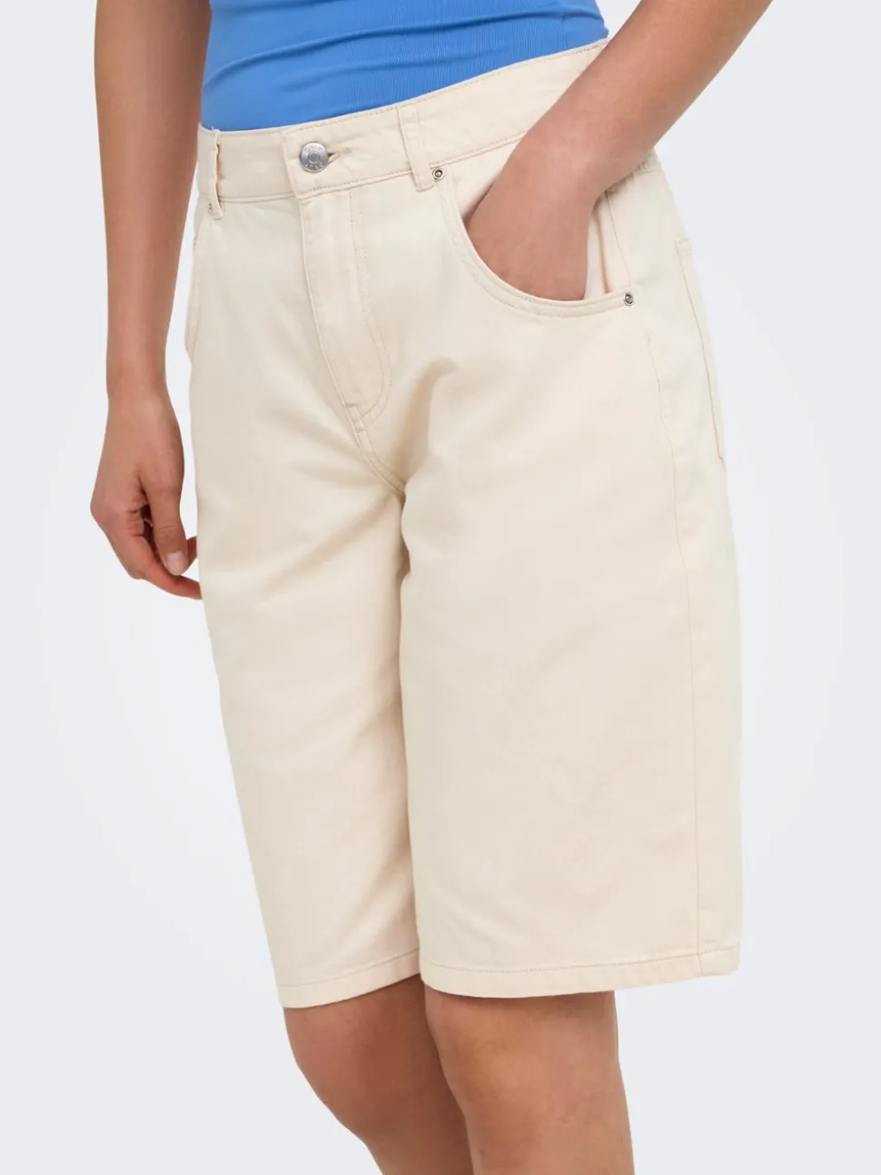 ONLMATE-SILLA Loose fit Denimshorts