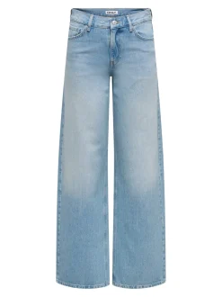 ONLMAYA Middels høy midje Wide Leg Fit Jeans