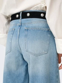 ONLMAYA Middels høy midje Wide Leg Fit Jeans