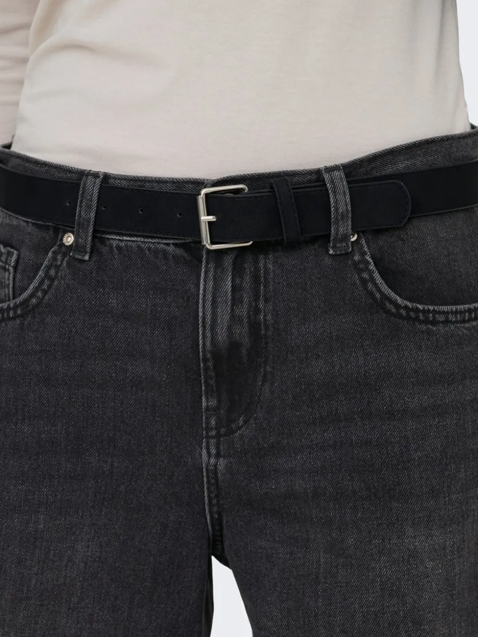 ONLMAYA Middels høy midje Wide Leg Fit Jeans