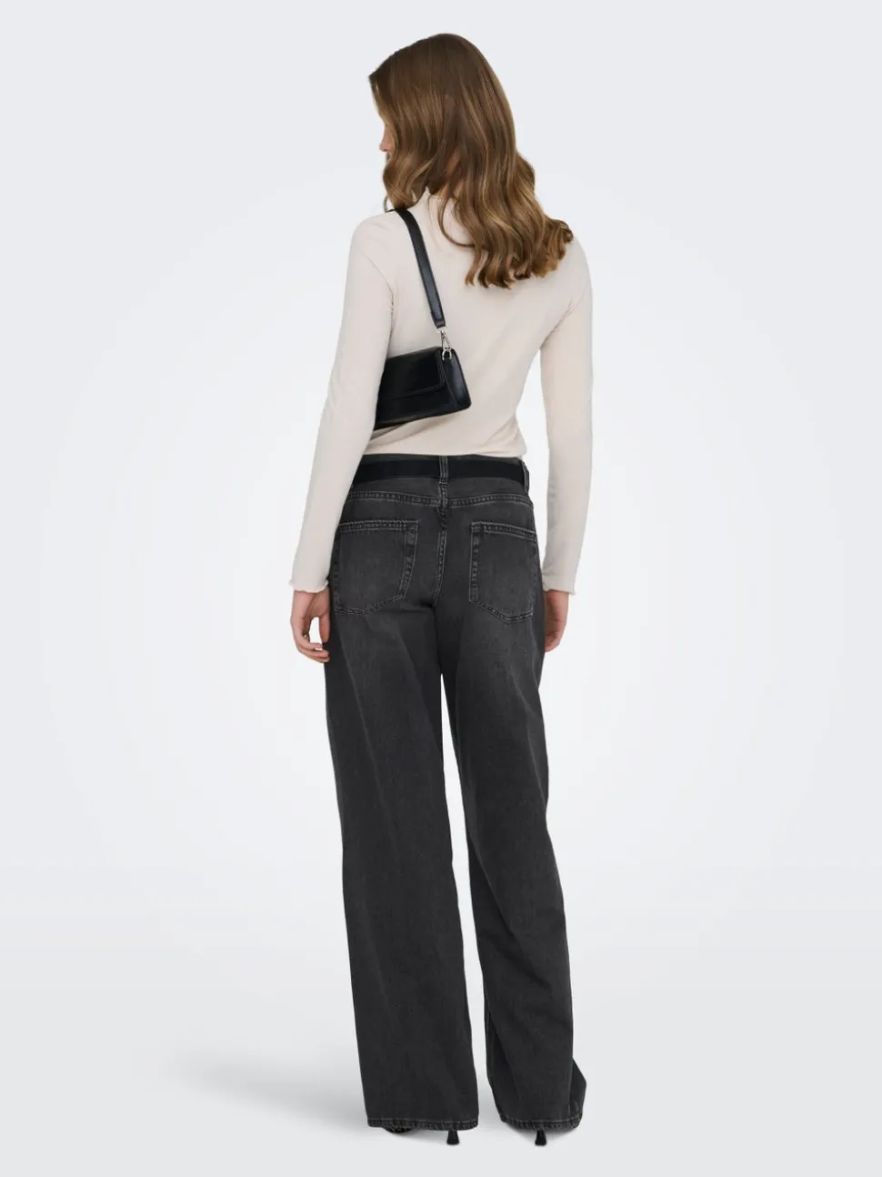 ONLMAYA Middels høy midje Wide Leg Fit Jeans