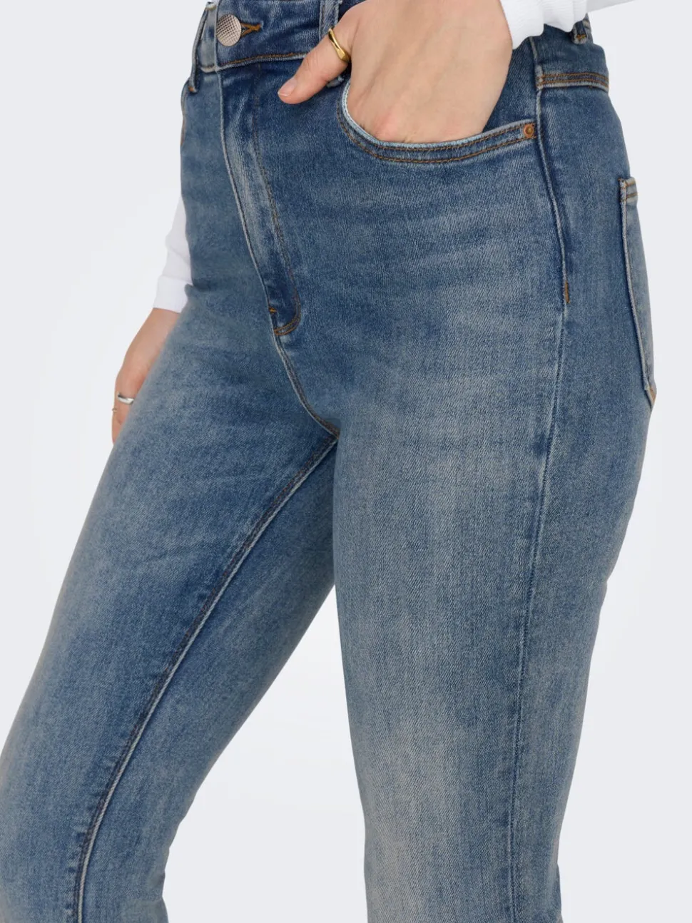ONLMILA Høy midje Flared Fit Jeans