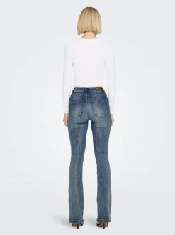 ONLMILA Høy midje Flared Fit Jeans