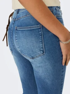 ONLMILA Høy midje Skinny Fit Ankellengde Jeans