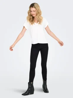 ONLMILA Høy midje Skinny Fit Ankellengde Jeans
