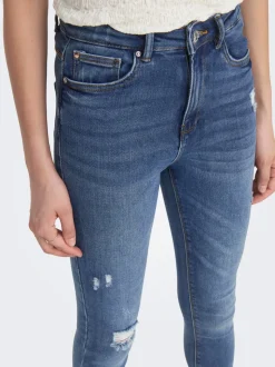 ONLMILA Høy midje Skinny Fit Ankellengde Jeans