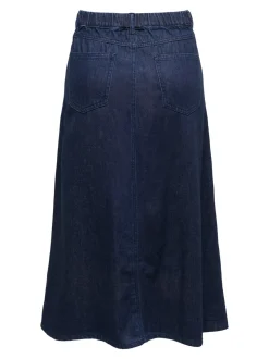 ONLMINDY Denim Denimskjørt Langt skjørt